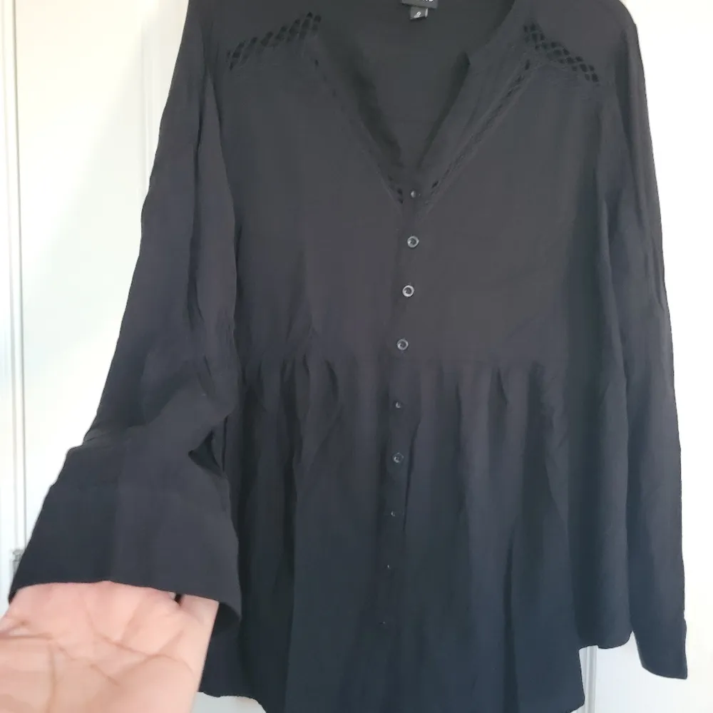 Torrid  Black Tunic Size 0  Women's Top - Image 6