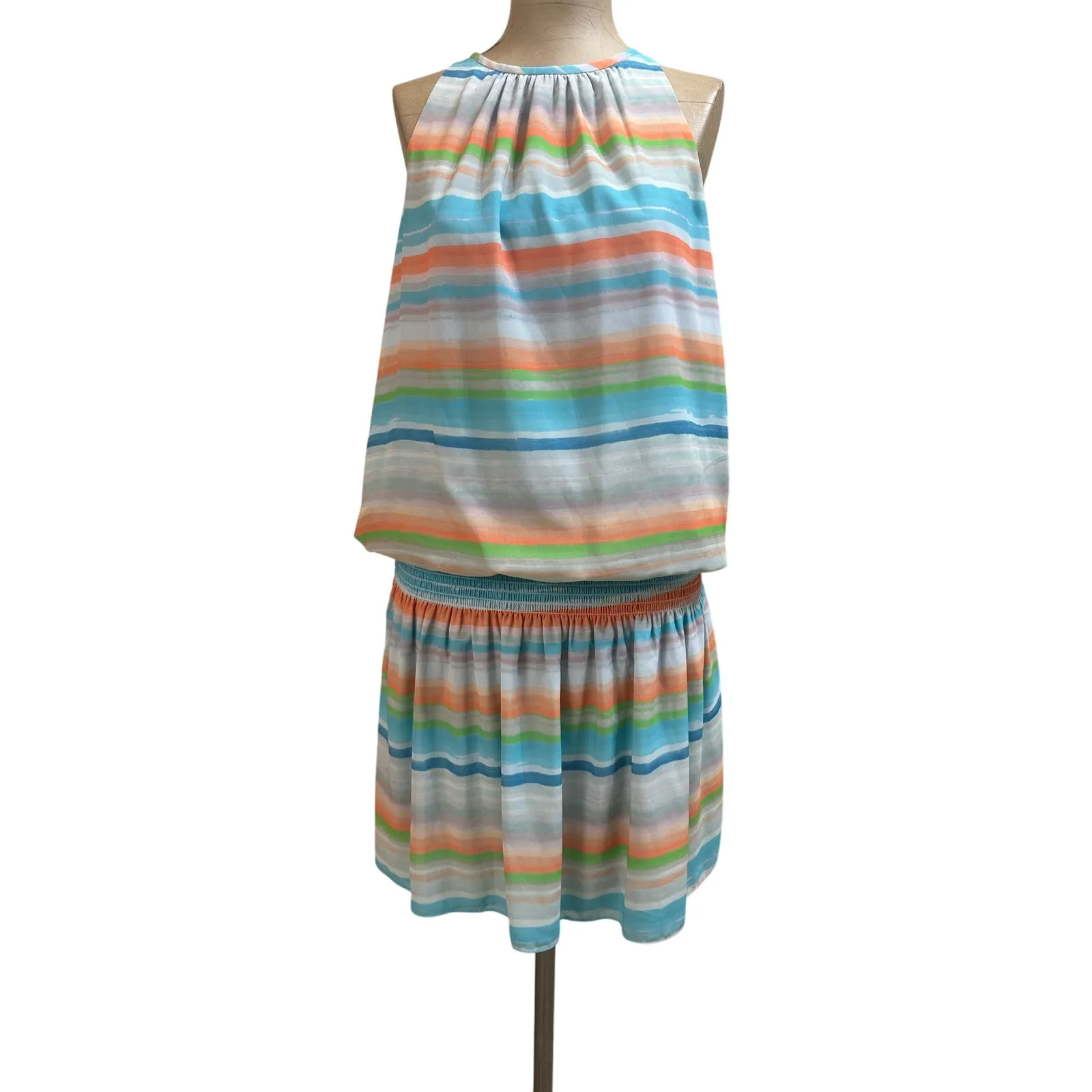 Ramy Brook Mini Dress Paris Stripe New - Image 5