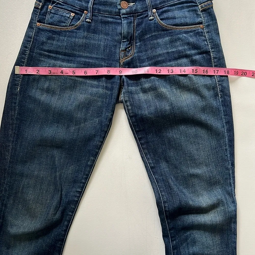 MOTHER The Looker Flowers from the Storm Blue Size 25 - Image 7