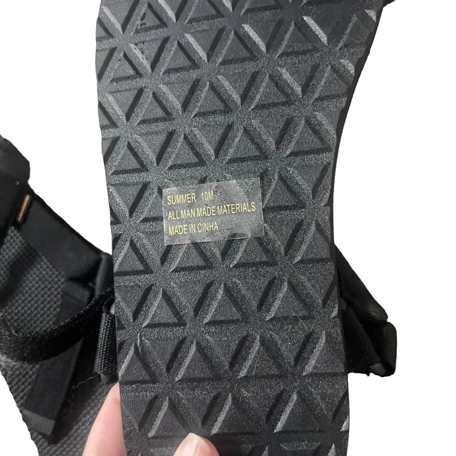 Cushionaire‎ Women's Size 10M Black Sport Outdoor Sandals - Image 7