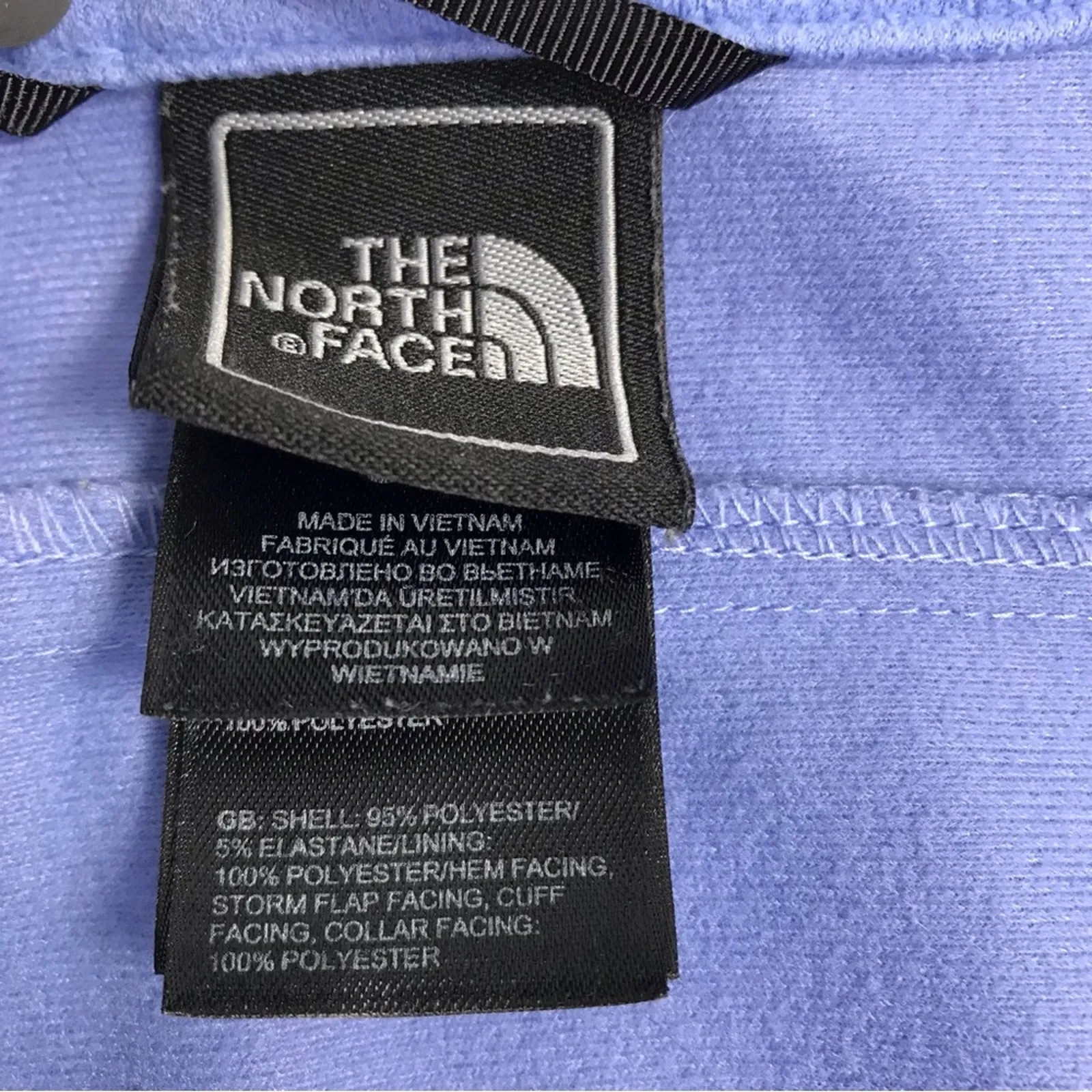 THE NORTH FACE Apex Bionic Jacket Sz S Blue Outdoor Full Zip Travel Sporty Comfy - Image 8