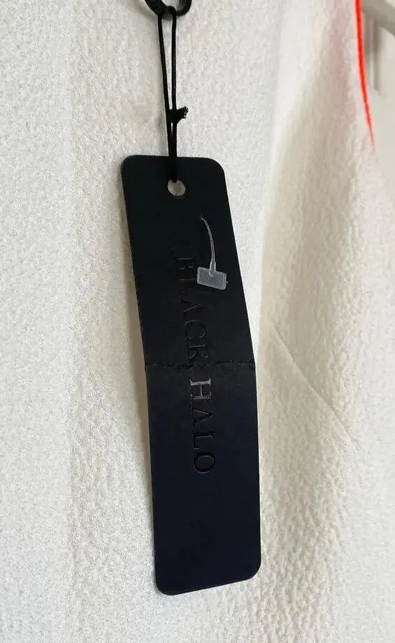 NWT BLACK HALO Puma Sheath Dress Orange Tang Size 2 Pebble Crepe - Image 6