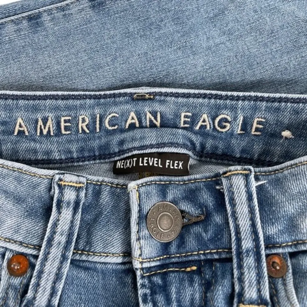 American Eagle Ne(X)T Level Flex Ankle Jeans Blue Size 26x28 - Image 7