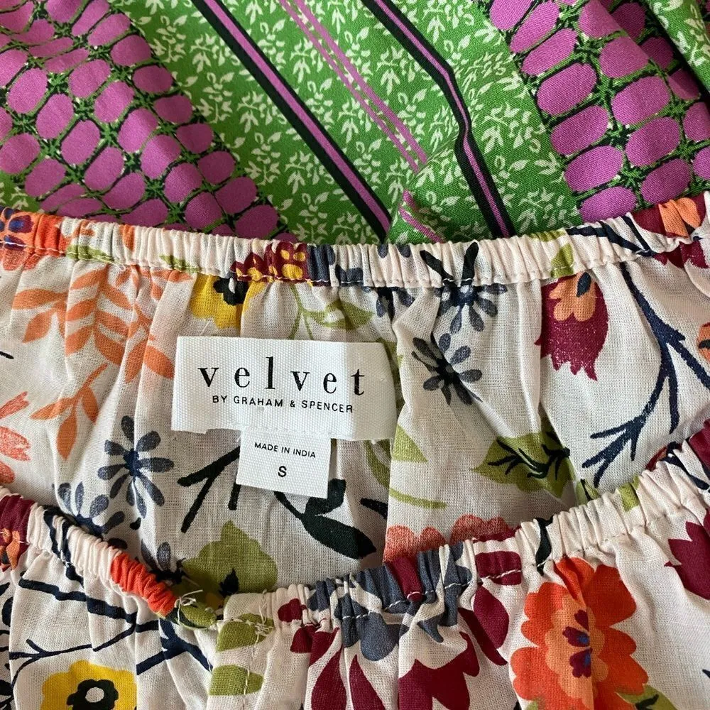 Velvet Anthropologie Keelin meadow floral dressl - Image 8