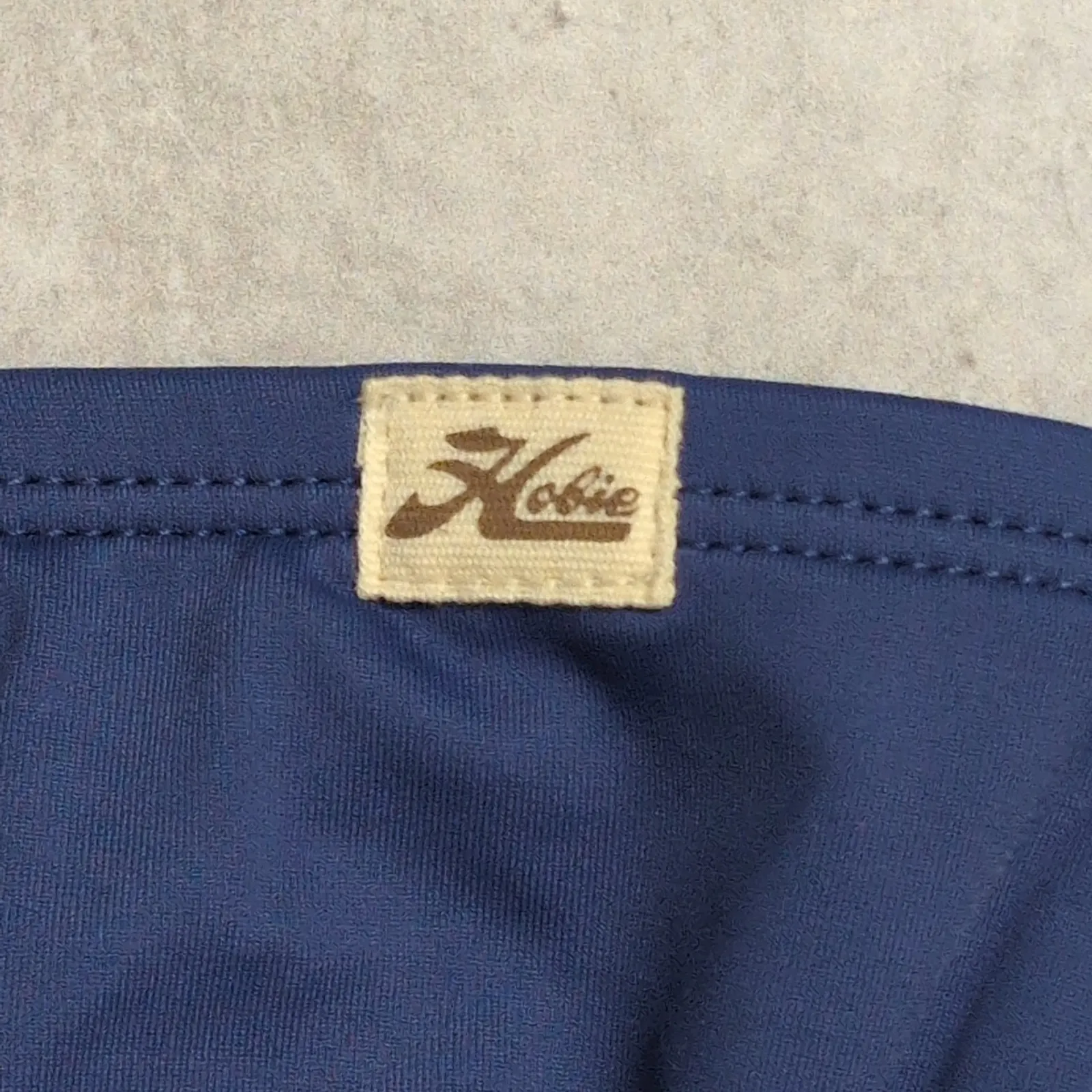 NWT Hobie Navy Blue Side Ties Bikini Hipster Swimwear Bottom Swim Large - Image 4