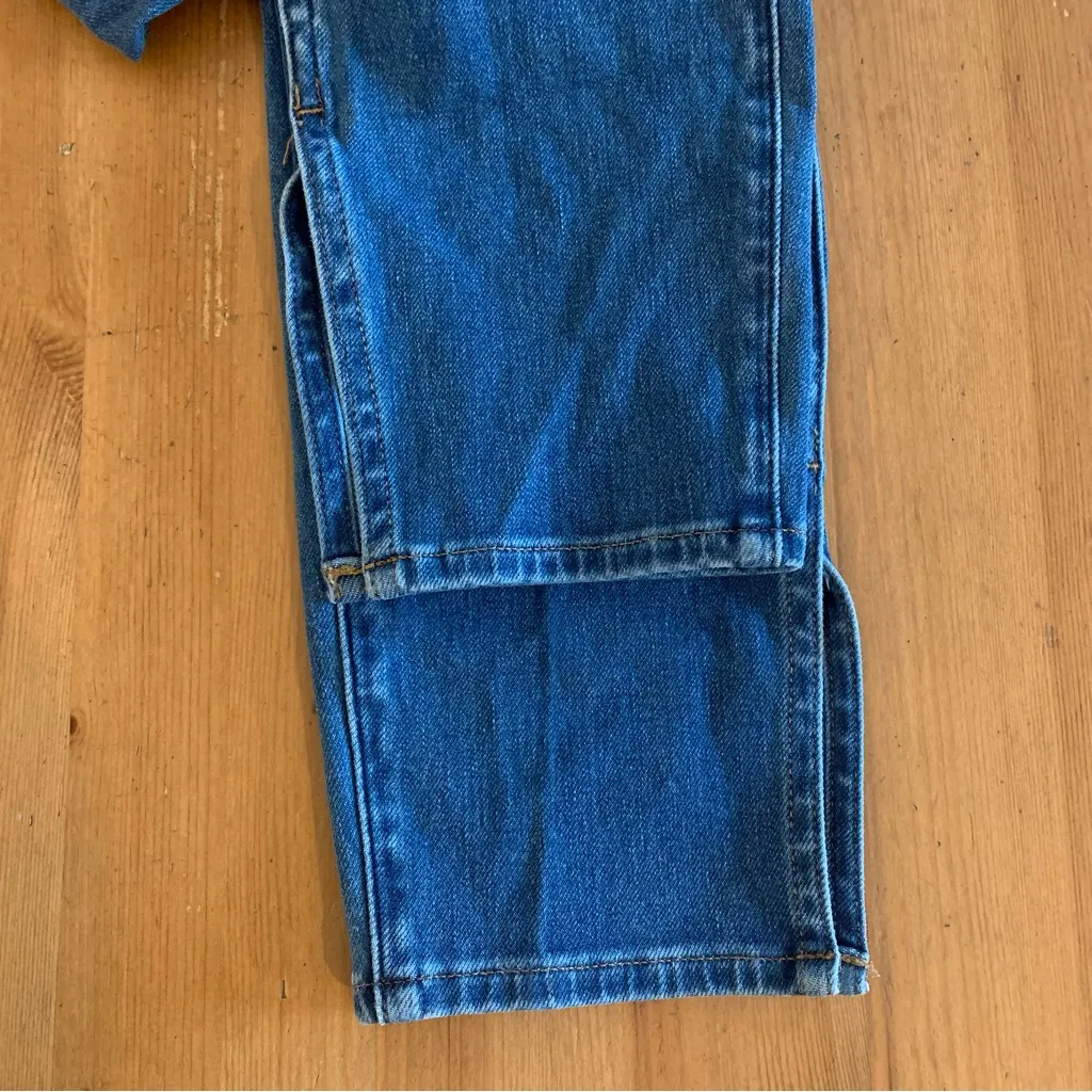 Madewell 11” Roadtripper Skinny High Rise Slit Hem Jeans Size 25 - Image 10