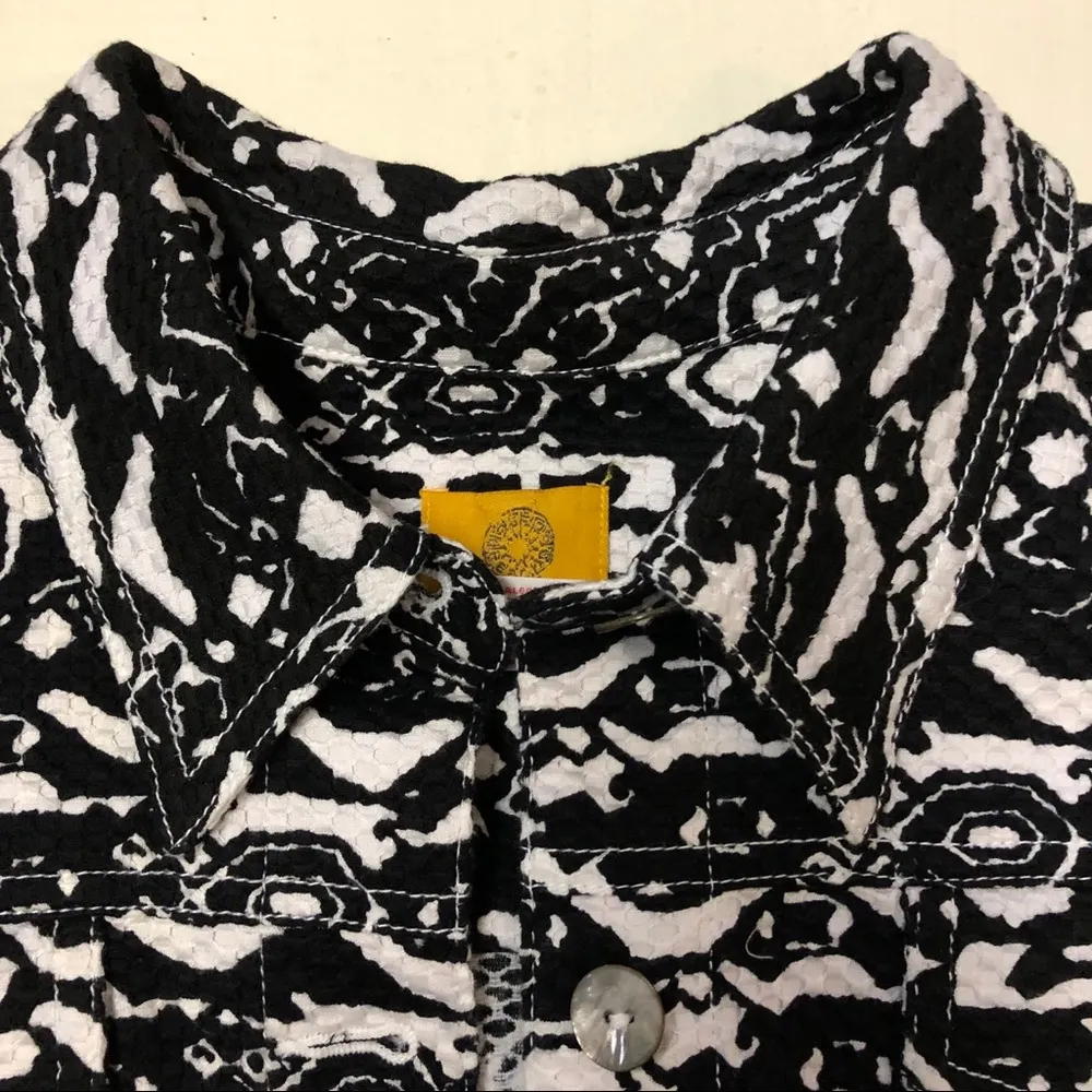 Ruby Rd  Black White Jacket Sz 14 - Image 9