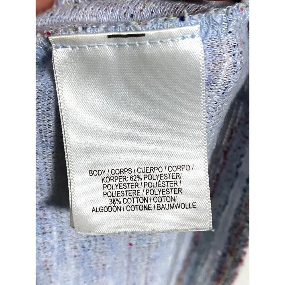 Akemi + Kin Mini Sleeveless Shift Mini Dress Stripe Multicolor Mock Neck Women S - Image 5