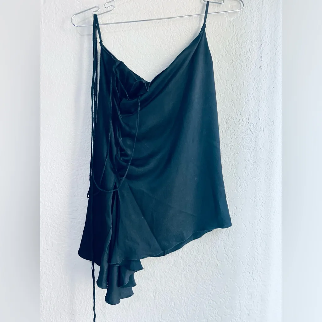 Gucci  2002 tom ford for gucci silk skirt. italian size 40 but lace up front - Image 12