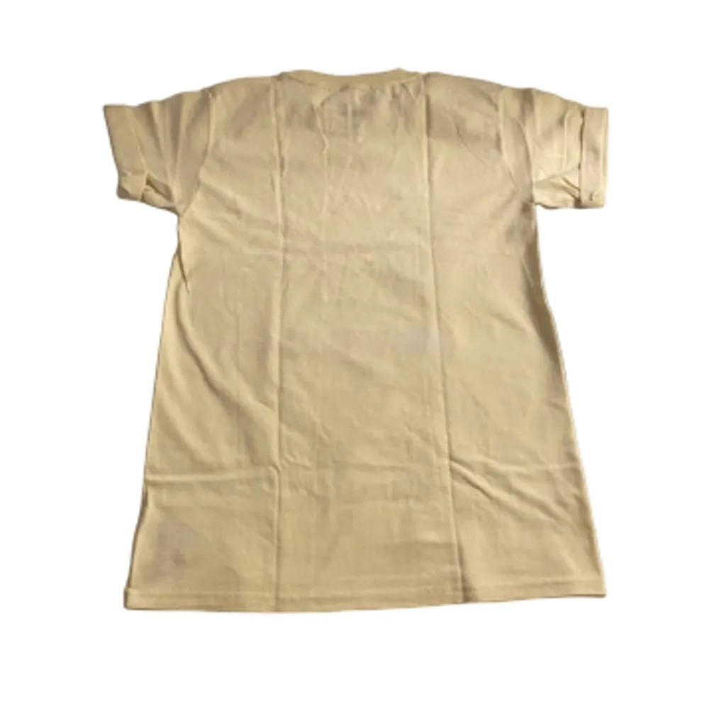 YachtClub México Graphic Tee Aztec Calendar Cream S Yellow - Image 5