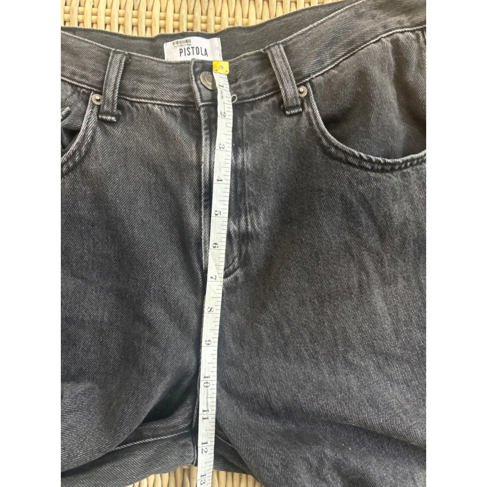 PISTOLA Jadyn Cotton and Lyocell Blend Wide Leg Jeans 29 grunge boho minimalist - Image 11