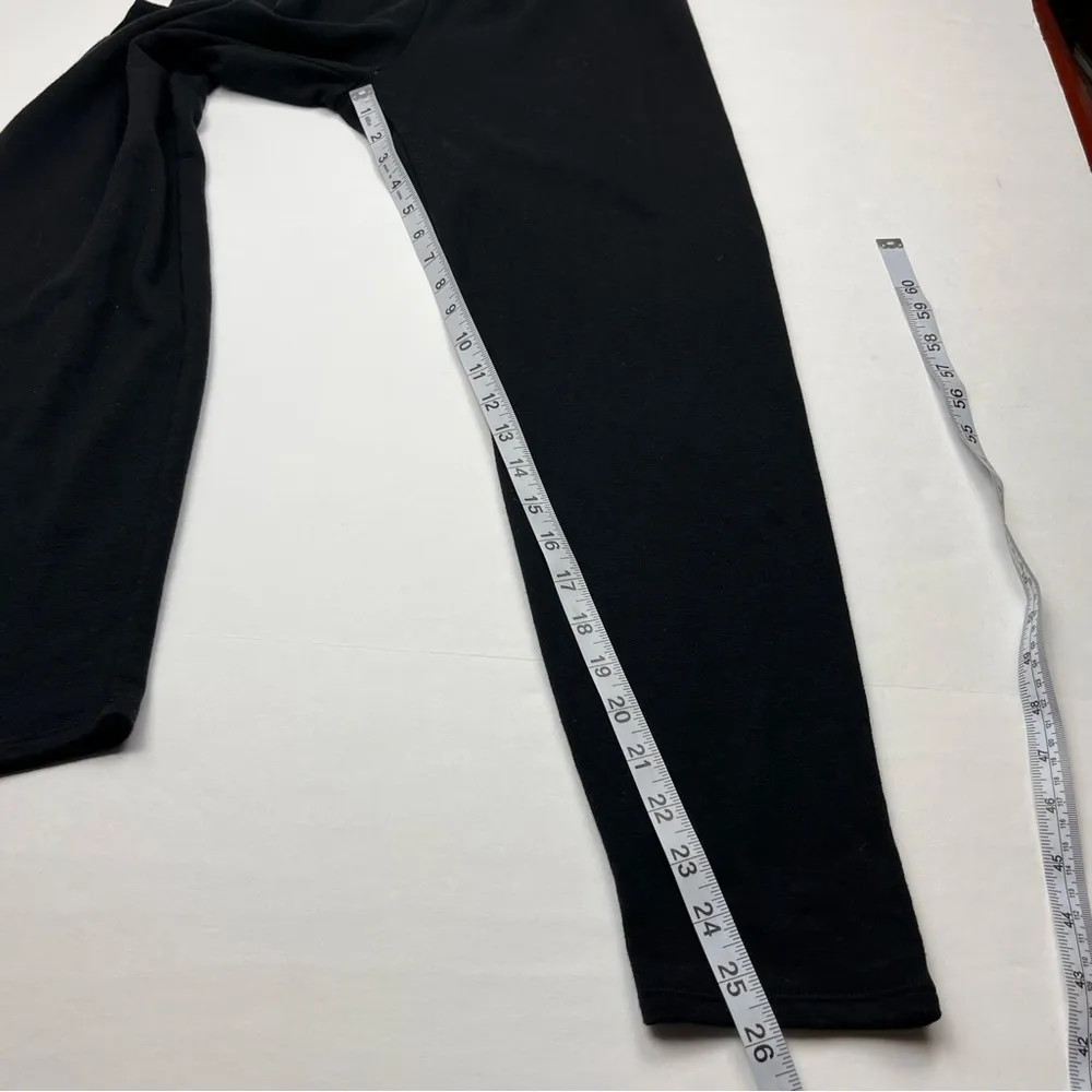 Eileen Fisher Womens Size Small Black High Waist Tapered Leg Pant Pull On Tencel - Image 6