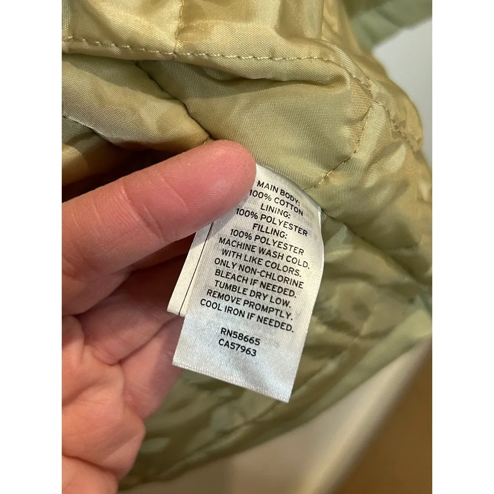 BP Quilted Shacket Jacket Oversized Size XL Work Layering Neutral Cargo Utility - Image 6