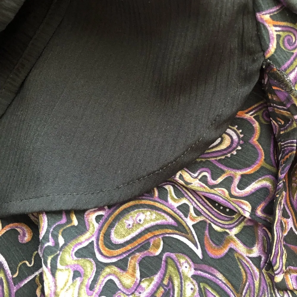 NOTATIONS Womens Open Shirt With Attached Camisole Size Small 100% Polyester - Image 10