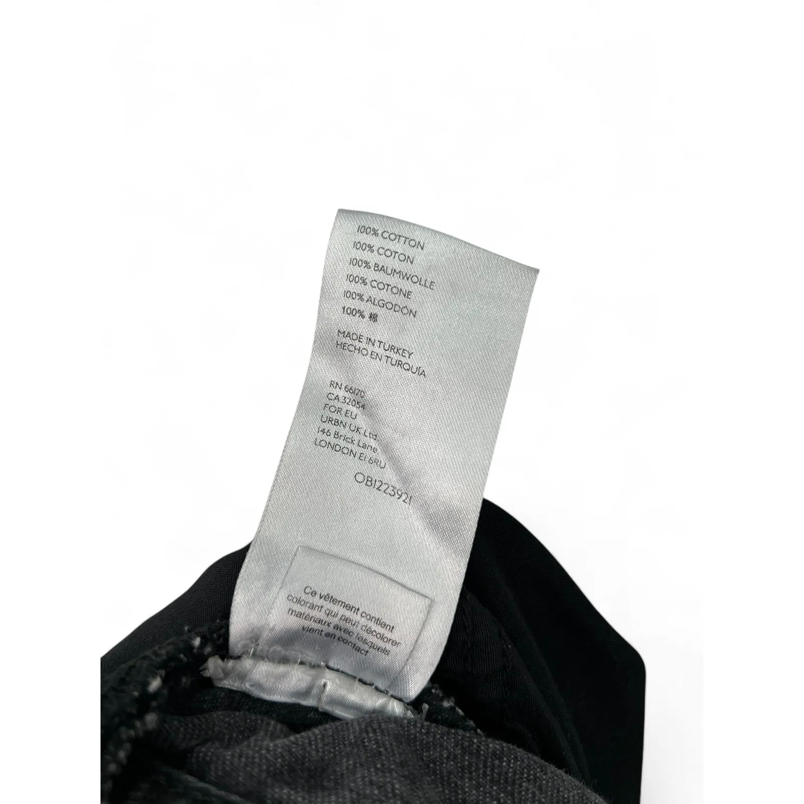 We the Free People 28 Libre Wide Leg Jeans Denim Washed Black Flare 31" inseam - Image 9