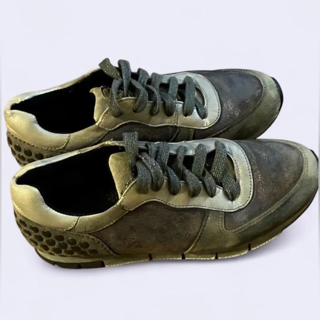 Paul Green Glitter Studded Sneakers - Image 2