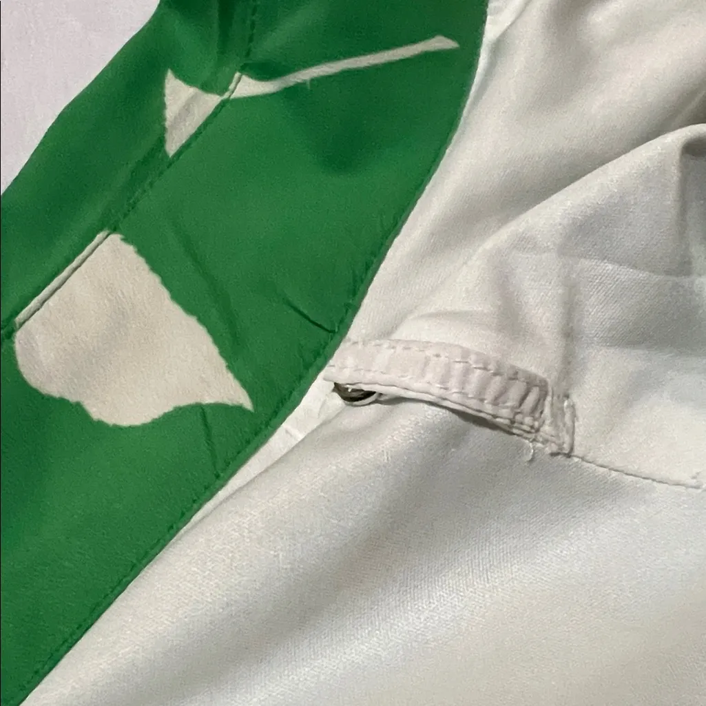 eShakti Green and White Floral Long Sleeve Dress NWOT - Image 12