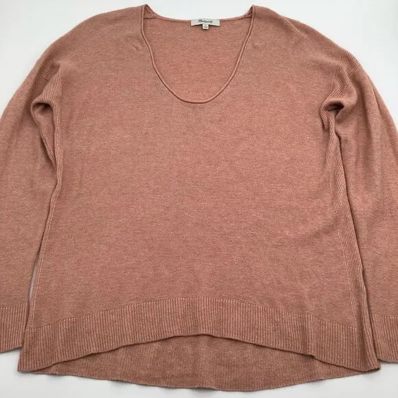 Madewell Kimball Pull Over Sweater Medium Merino Wool Alpaca Harvest Ora…‎ - Image 3