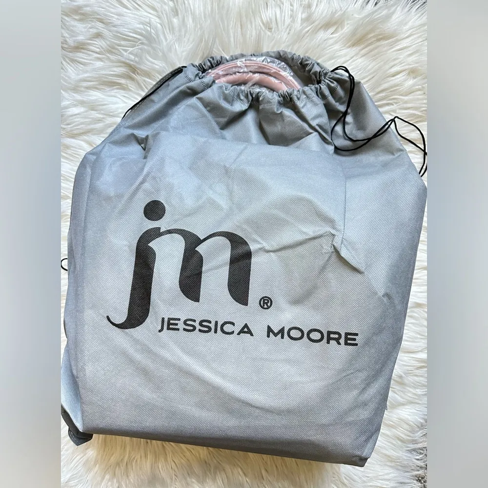 NEW faux leather zip top tote bag Pink - Image 10