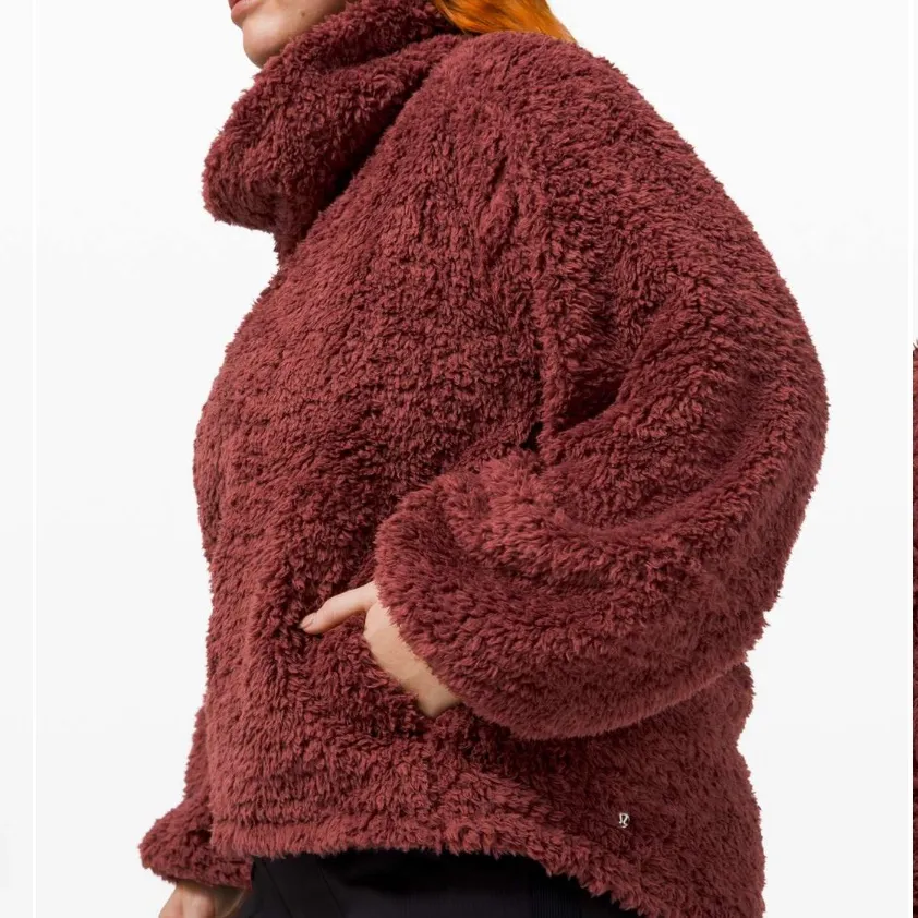 Lululemon Warm Restore Sherpa Pullover Savannah XS/S - Image 5