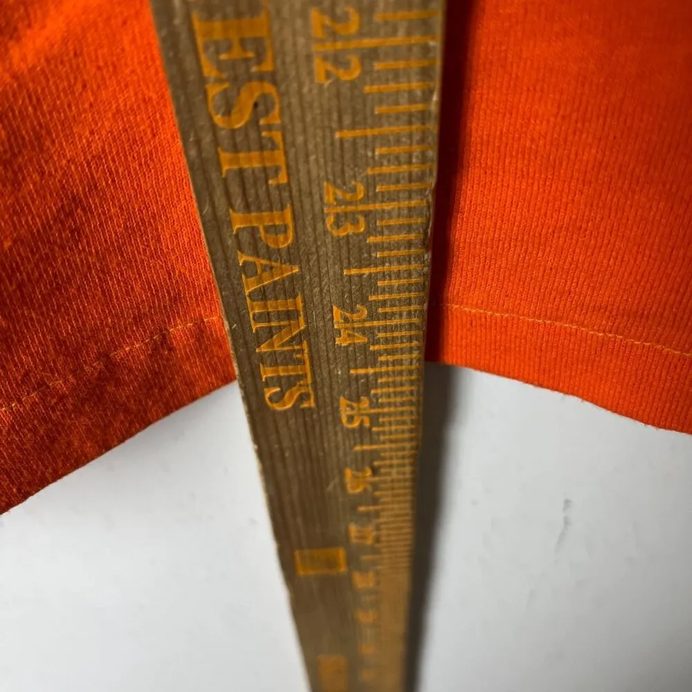 Salty Pelican Bar & Grill T Shirt Orange Small S Graphic Tee Cotton Short Sleeve - Image 9