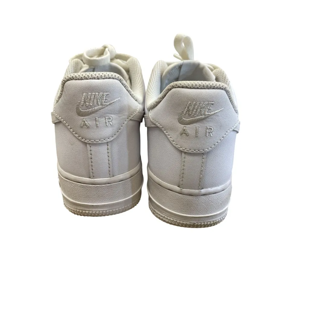 Nike Air Force 1 07 OG triple white womans sneakers Shoes size 7 SKU 8425 - Image 7