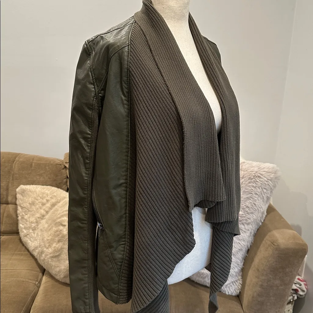 Blank NYC Olive Draped Women's Sweater - Image 2