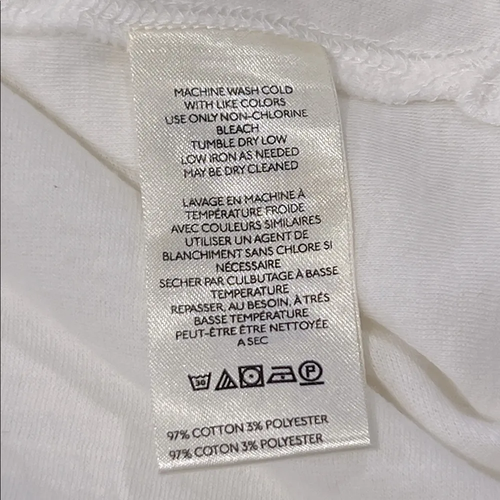 Free People We the Free NWT We The Free Soul Song Tee Medium Ivory White - Image 6