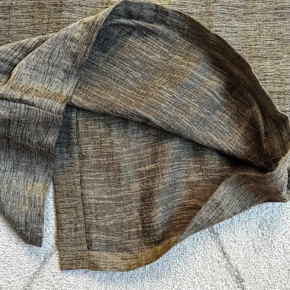 NWT Eileen Fisher Cotton/Linen Bronze Brown Coordinating Jacket/Skirt Sz S - Image 13