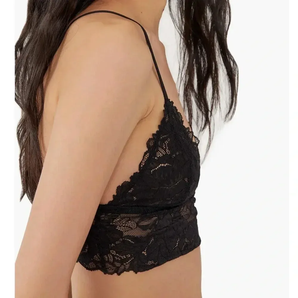 Free People Everyday Lace Longline Bralette (2 pack) - Image 3