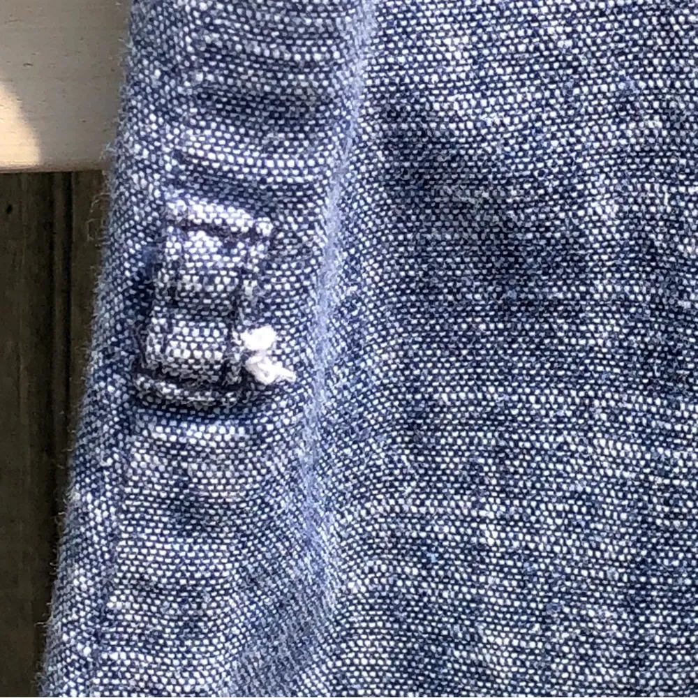 Embroidered Blue Shift Dress M - Image 8