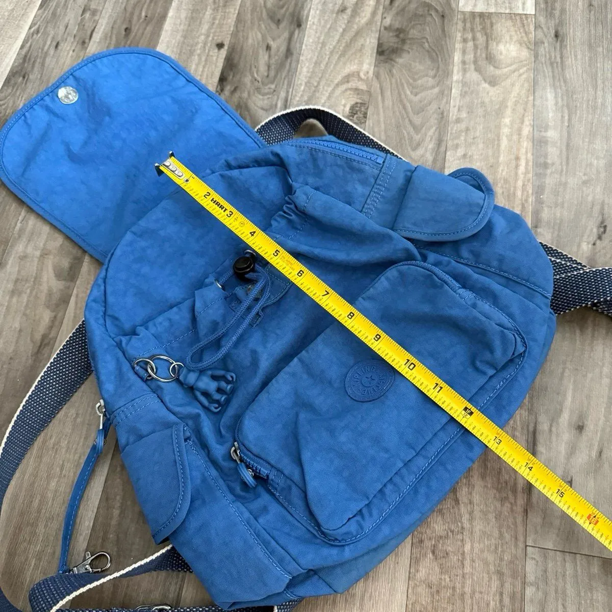 Kipling  city zip Havana Blue Backpack - Image 5