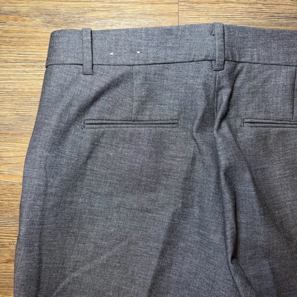 Ann Taylor Gray Straight-Leg Dress Pants Size 4 NWOT Work Office Wear - Image 13