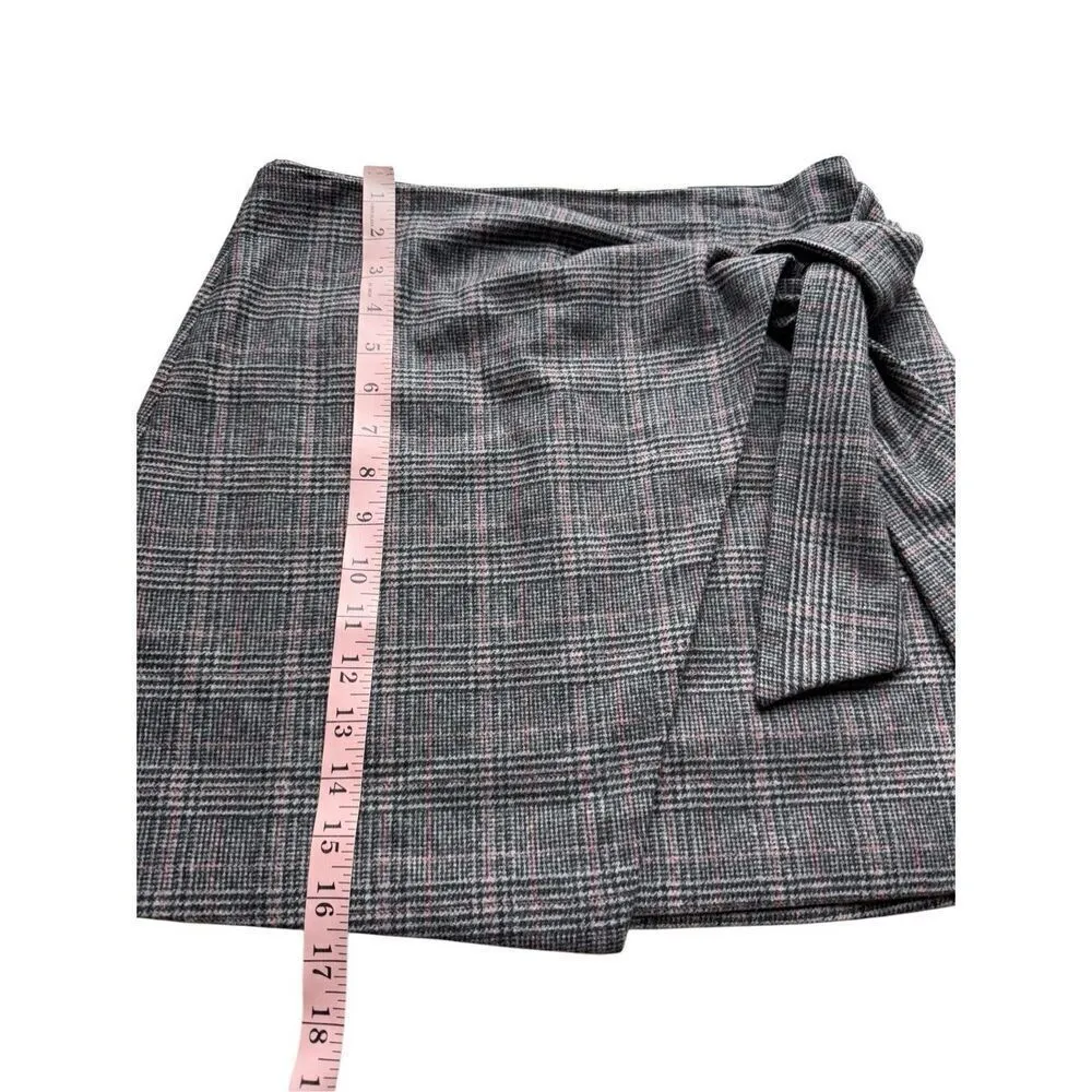 Aritzia Wilfred Dorine Front Wrap Wool Blend Mini Skirt - Image 10
