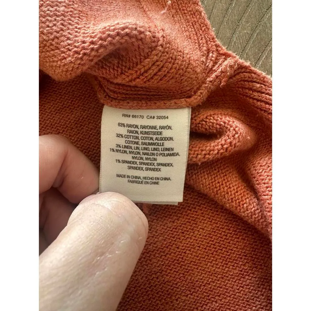 Anthropologie Desmond Sleeveless V-Neck Tunic Sweater Vest Women’s Size Small​ - Image 9