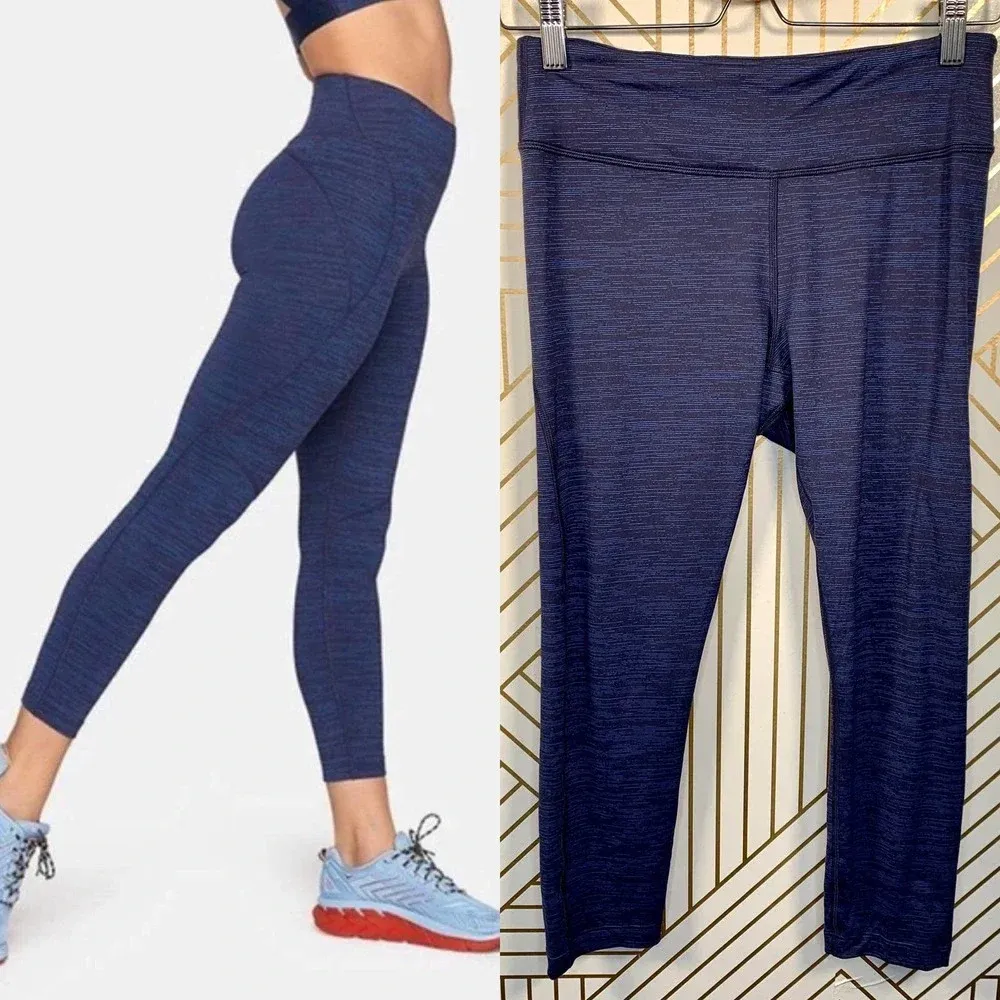 Outdoor Voices  Tech Sweat 7/8 Leggings Baltic Blue‎ - Image 2