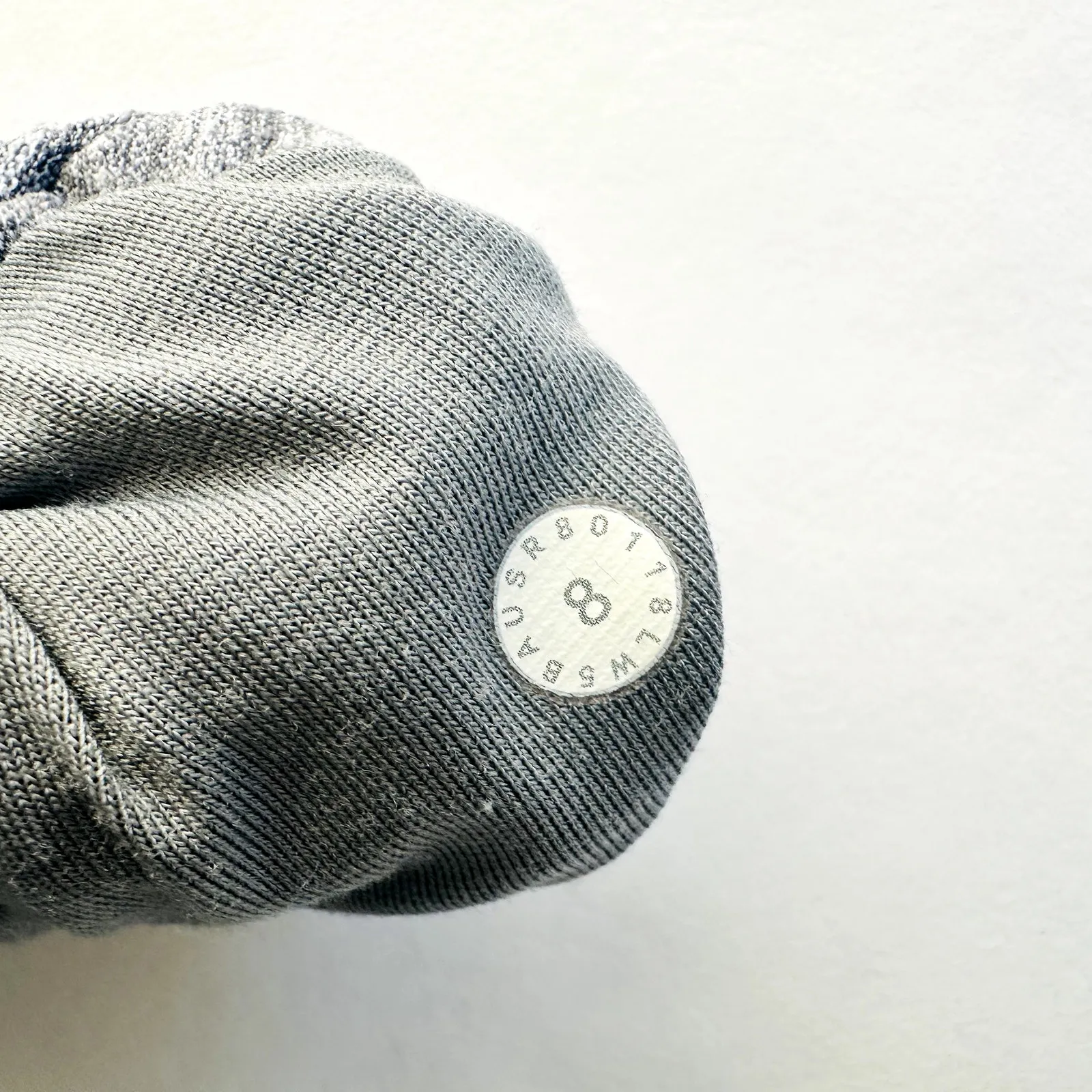 Lululemon Wunder Under Hi-Rise 7/8 Tight Size 8 25" Arrow Jacquard Grey Silver - Image 7