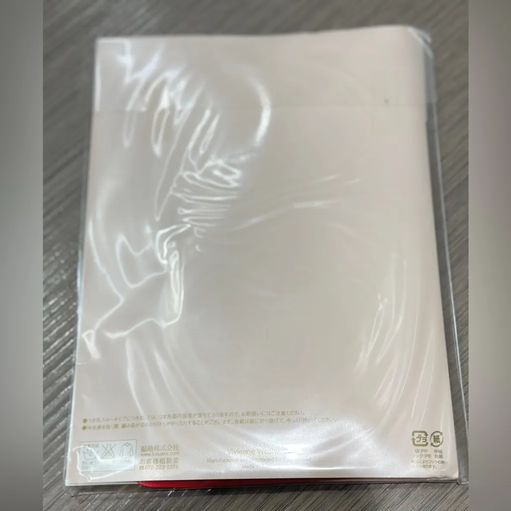 Vivienne Westwood Pantyhose Stocking Tights RED embroidered Orb Logo flower - Image 4