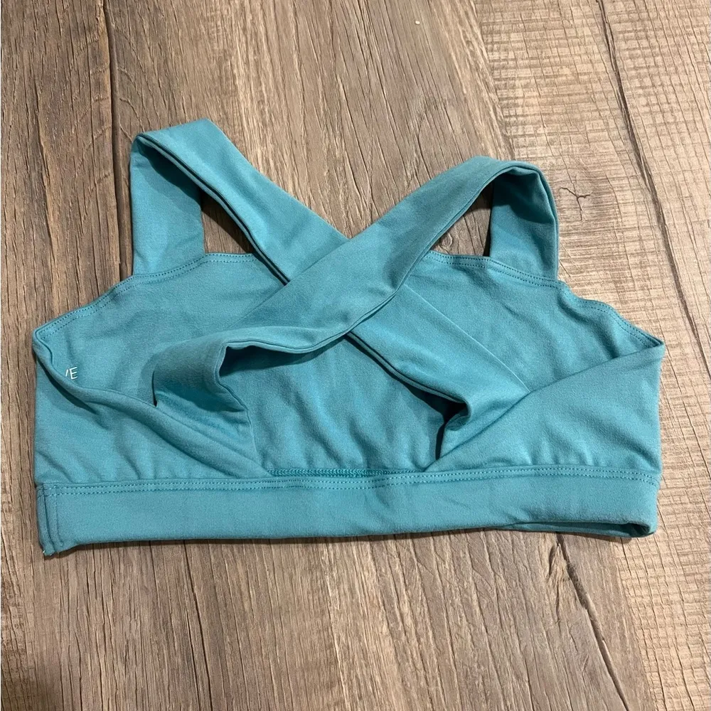 NWOT  teal bra top - Image 3