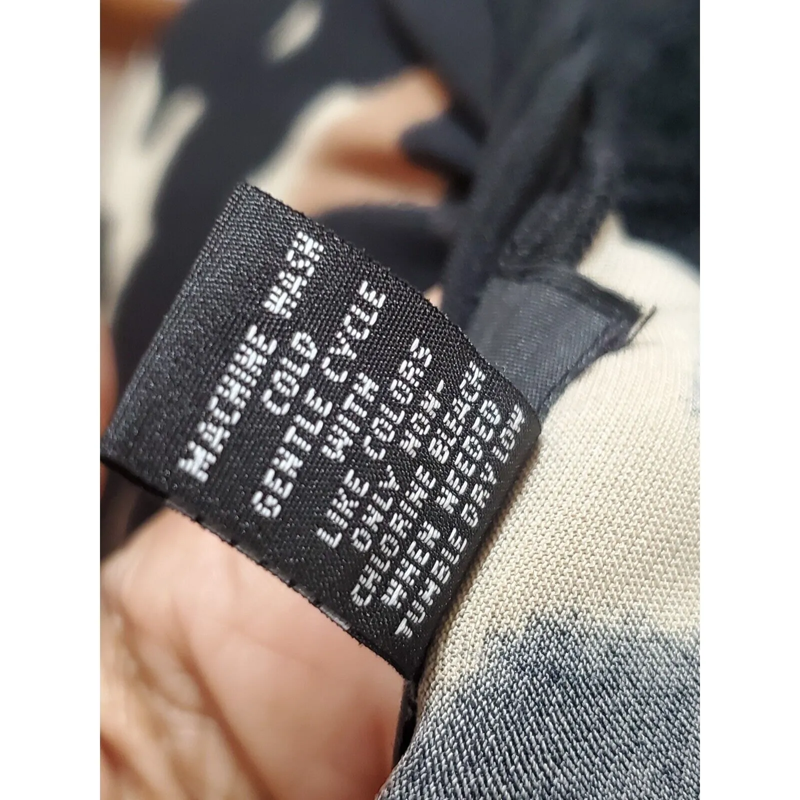 Alfani Womens Multicolor Polyester V Neck Long Sleeve Knee Length Wrap Dress M - Image 11