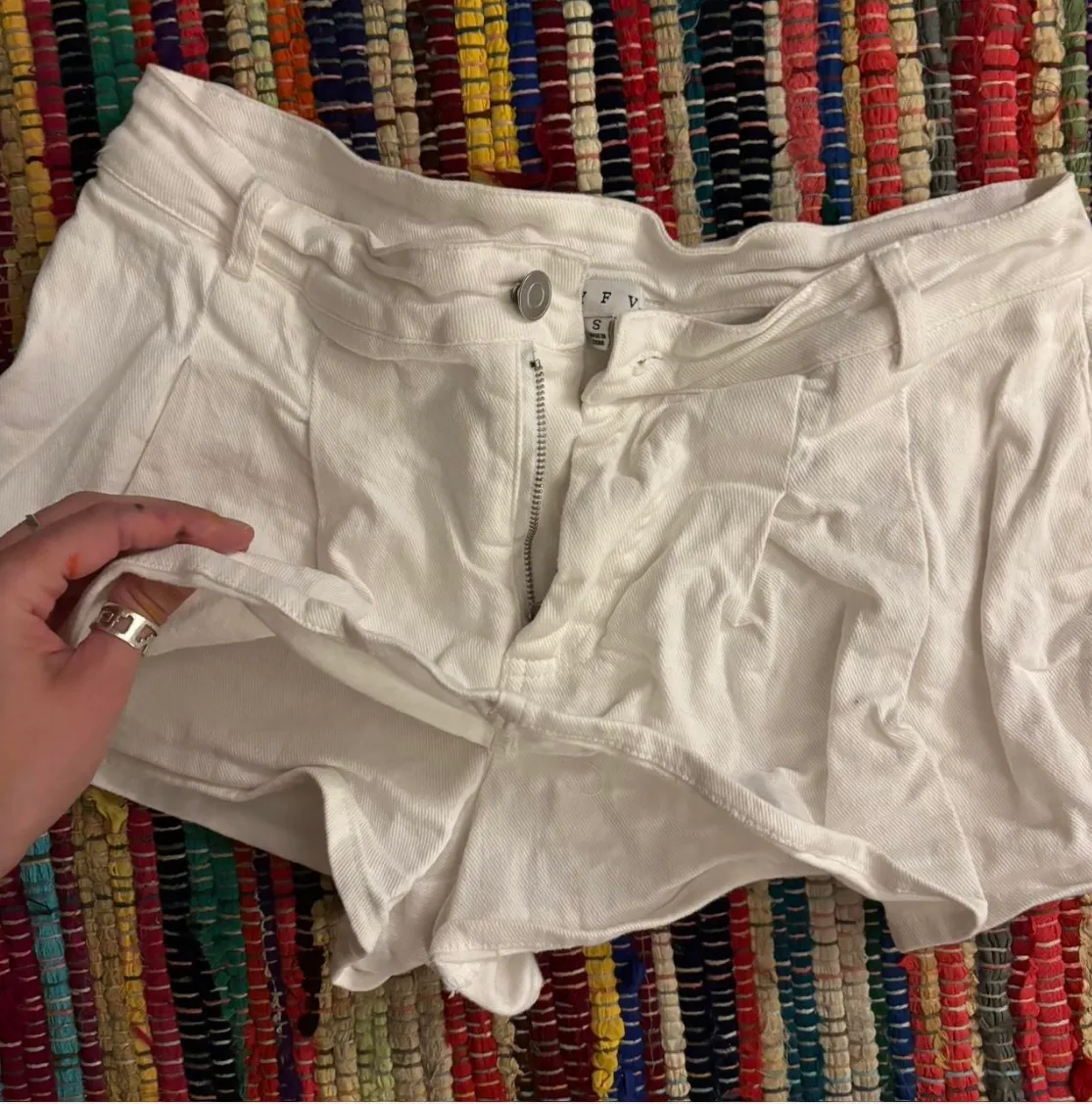 HYFVE White Denim Skort  - Image 2