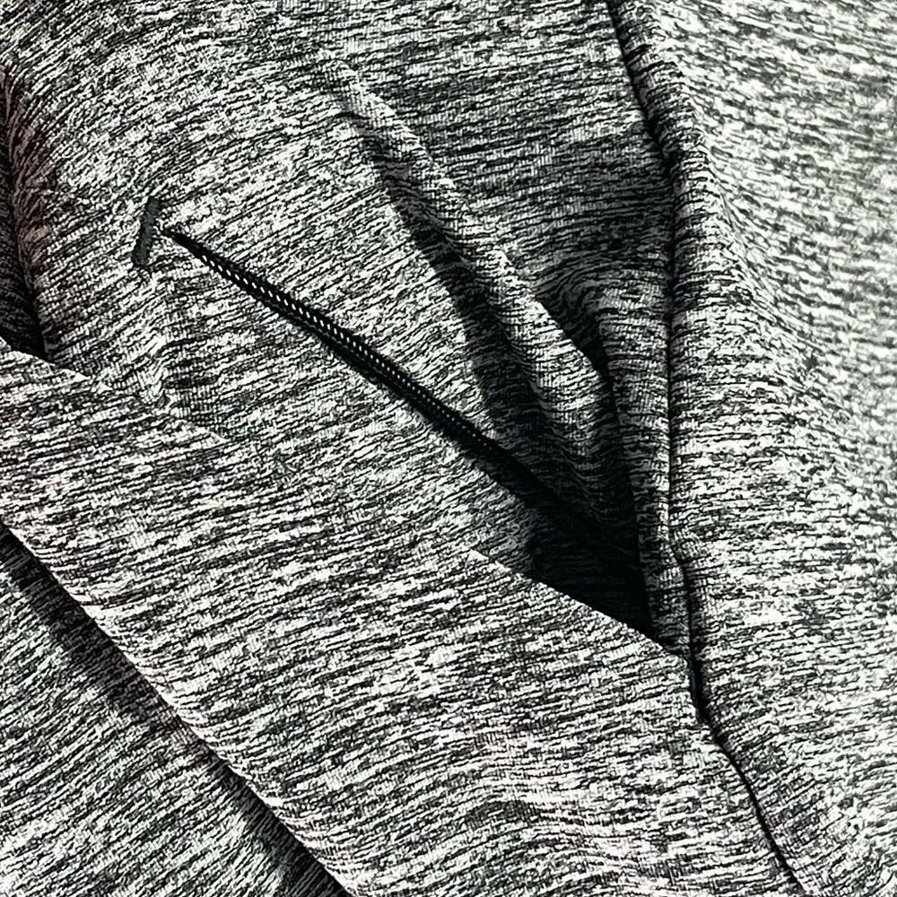 Athleta Pacifica Pleated Zip-Up Jacket (Charcoal Heather) - XXS - Image 6