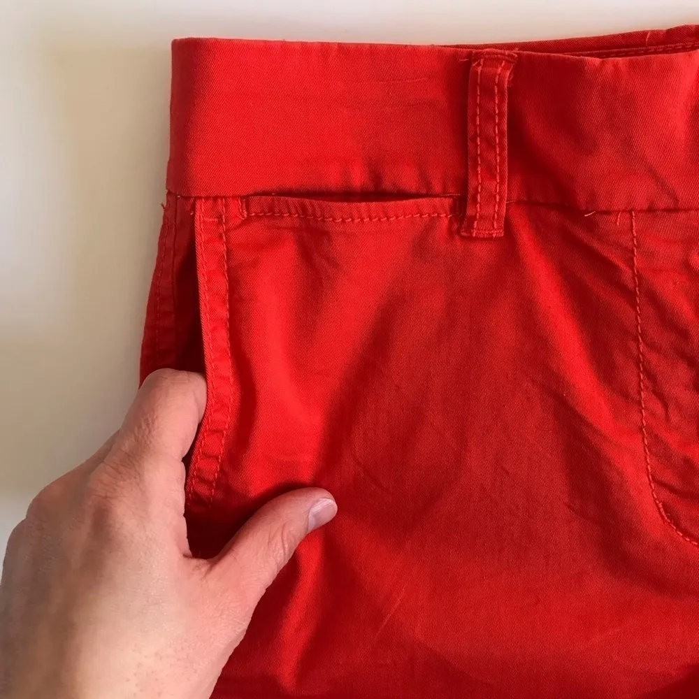 J. Crew Red Chino Shorts - Image 8