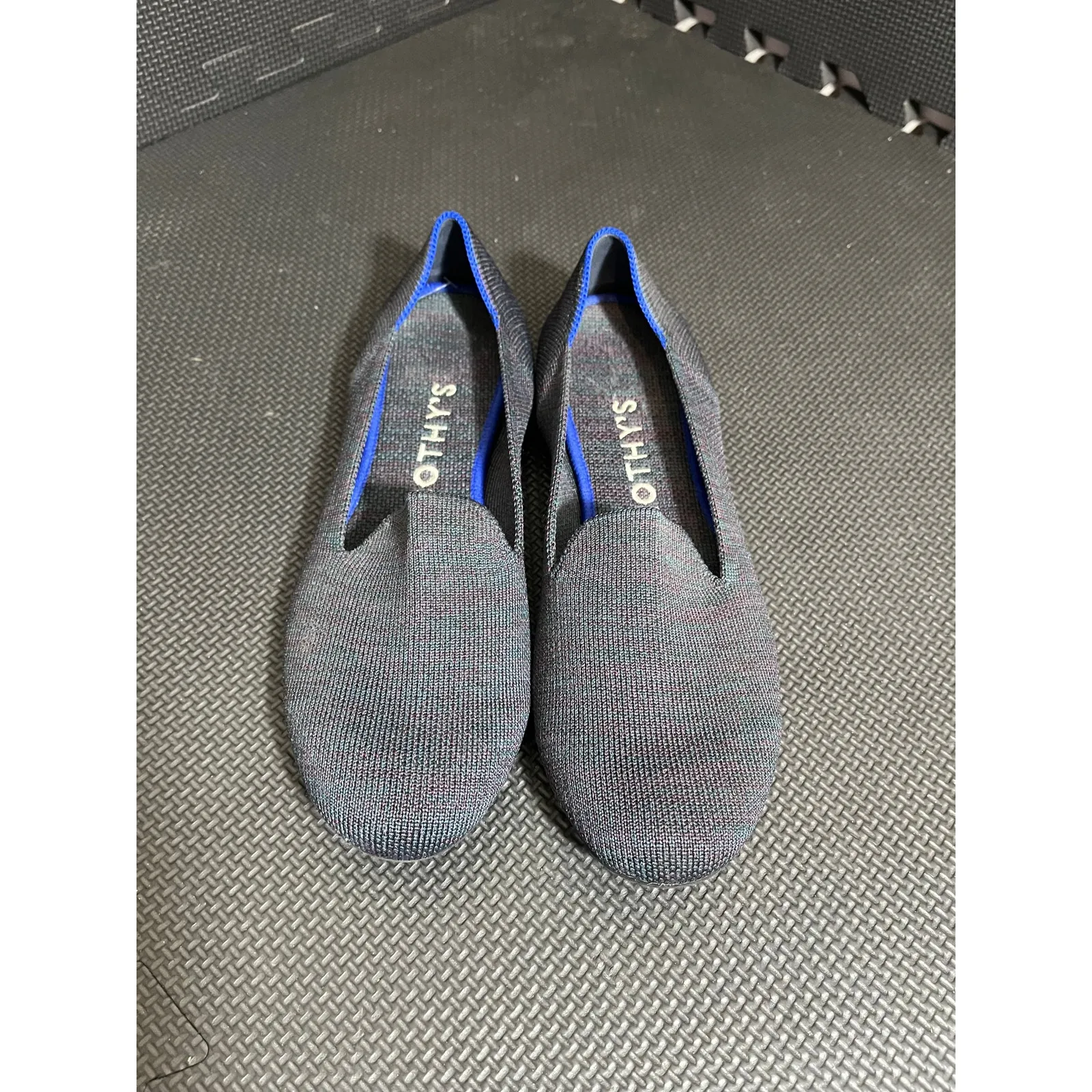 Rothys The Loafers Women's Size 8 US Blue Navy Heather Round Toe Slip on Shoes - Image 2