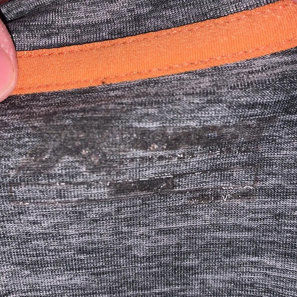 Xersion gray v-neck athletic Short sleeve shirt - Image 5