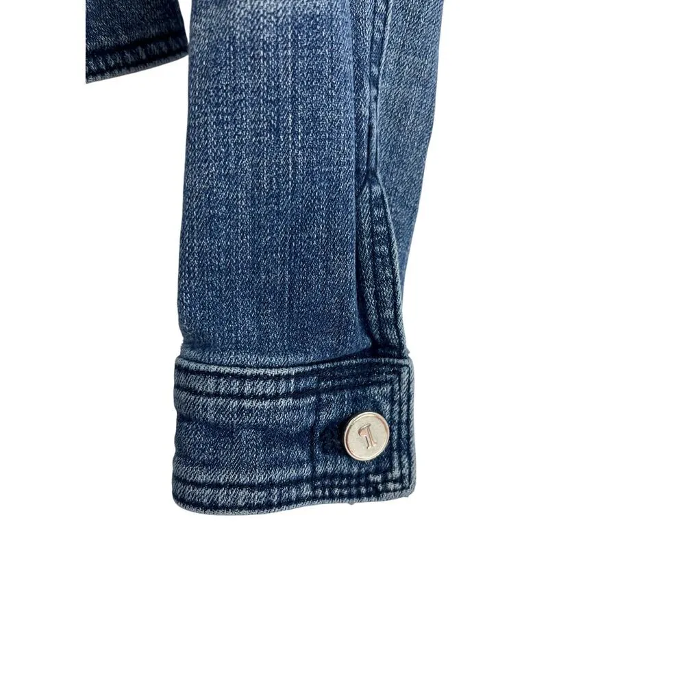 Pilcro and the Letterpress Anthropologie Slim Cropped Jacket Size XS Y2k 90s - Image 6