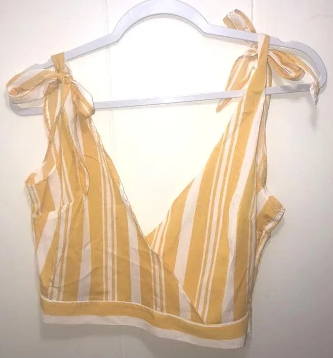 Yellow And White Striped Set Size M - Image 3