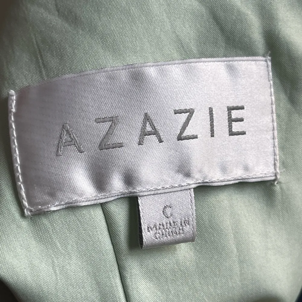 AZAZIE | Sage Green Cocktail Gown Sz XS - Image 8