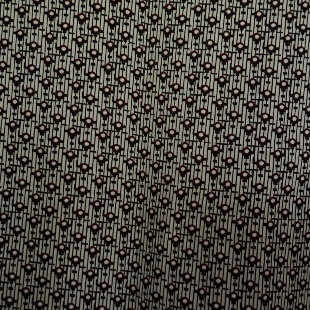 Ann Taylor Half Sleeve Blouse Top Women’s XL Plum Dot Pattern Office Shirt - Image 3