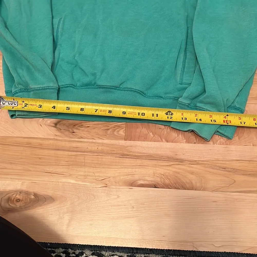 PINK - green 1/4 zip green sweatshirt - Image 5